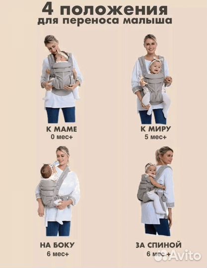 Эргорюкзак ergobaby