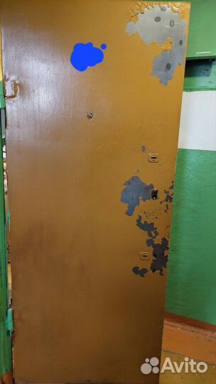 Металлическая дверь бу