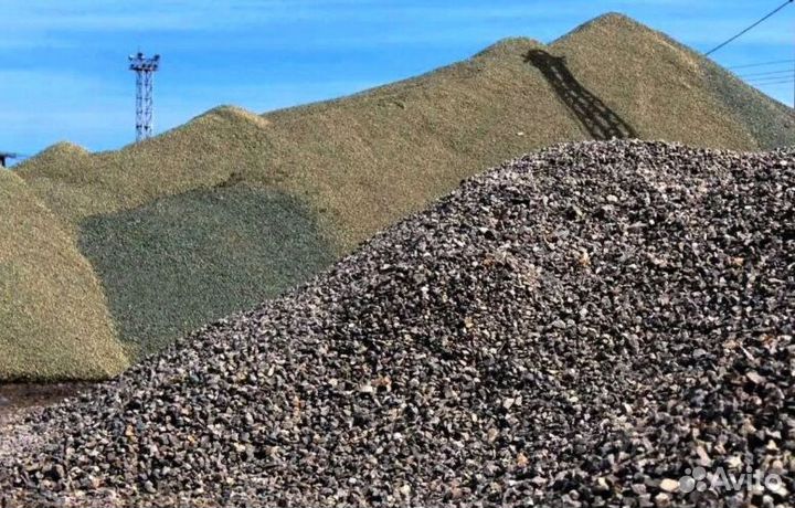 Щебень для дренажа, бетона