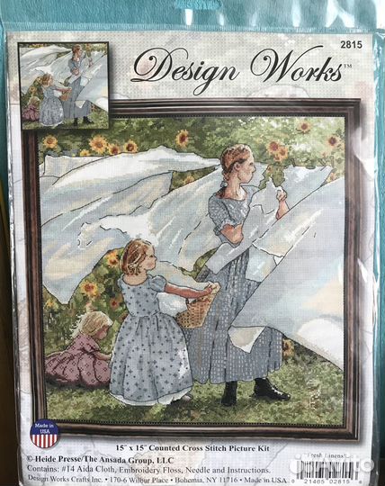 Набор для вышивки Desing Works 2815 Fresh linenn