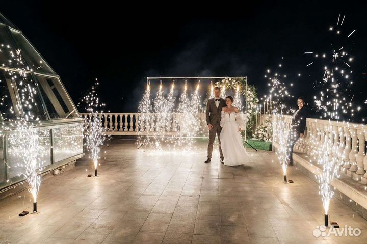 Фейерверки на свадьбу и не только