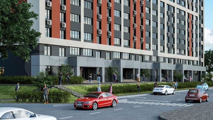 3-к. квартира, 68,7 м², 2/24 эт.