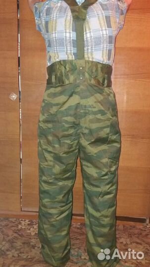 Камуфляжные штаны зимние