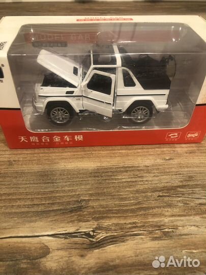 1/32 Mercedes benz G500 Cabriolet белый