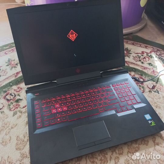 Мощный игровой HP omen 17 GTX 1050 4Gb gddr5