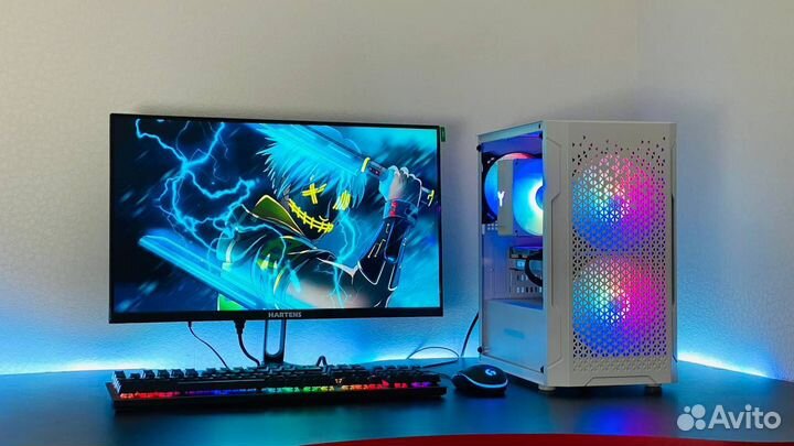 Игровой Пк с монитором 165гц/RTX 4060/i5 12400