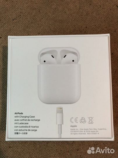 Беспроводные наушники apple airpods 2