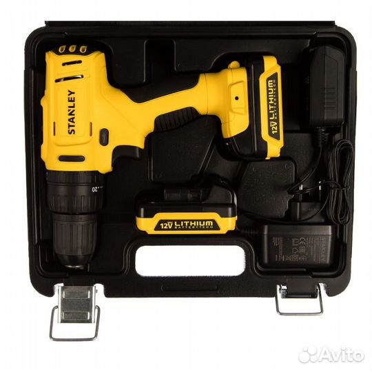 Аккумуляторная ударная дрель-шуруповерт Stanley SC