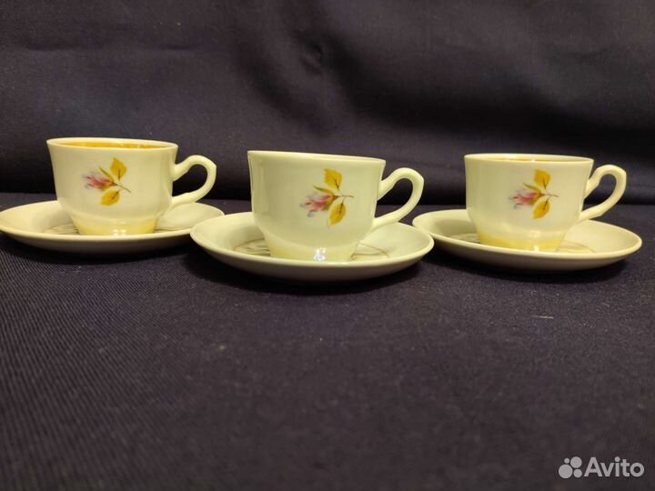 Кофейный сервиз Добрушский фарфоровый завод