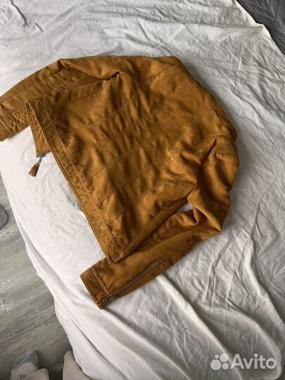 Куртка замшевая женская