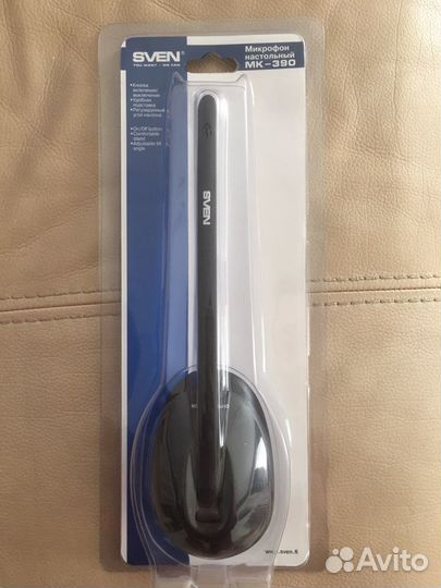 Микрофон настольный sven