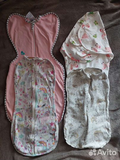 Пелёнки - коконы для новорожденных