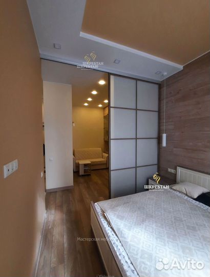 Перегородки раздвижные со стеклом