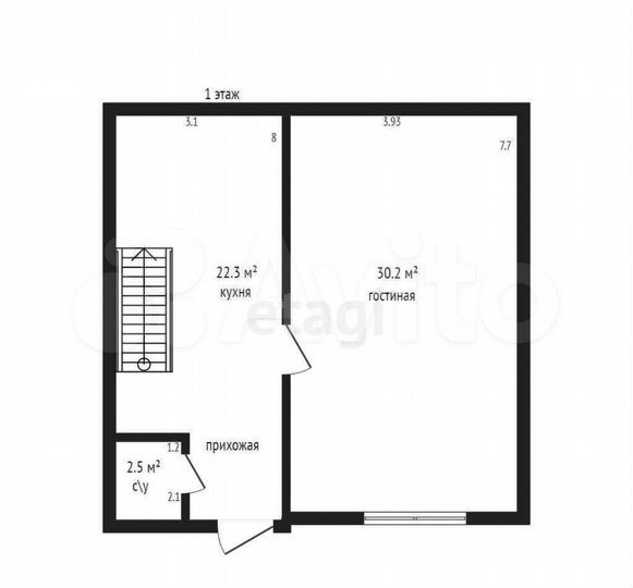 Дом 163 м² на участке 1,6 сот.