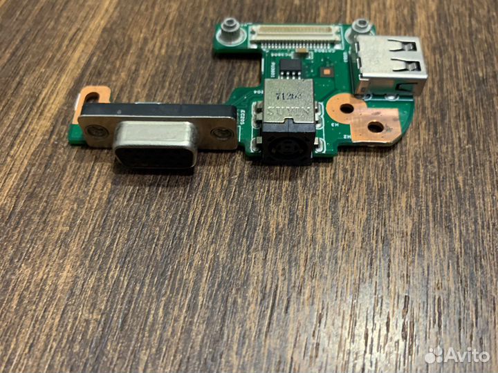 Плата питания vga usb разъем питания dell 5110