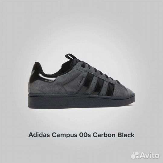 Adidas Campus 00 S Carbon Black