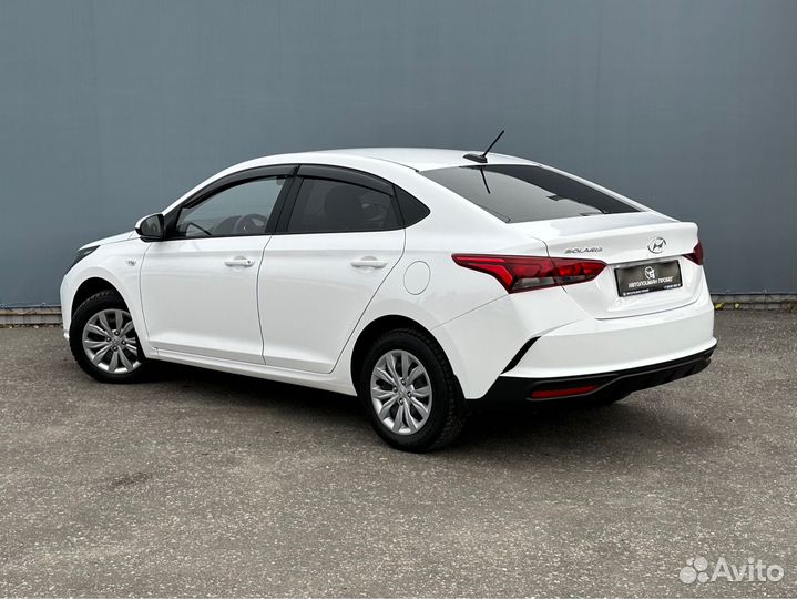 Hyundai Solaris 1.6 МТ, 2021, 17 400 км