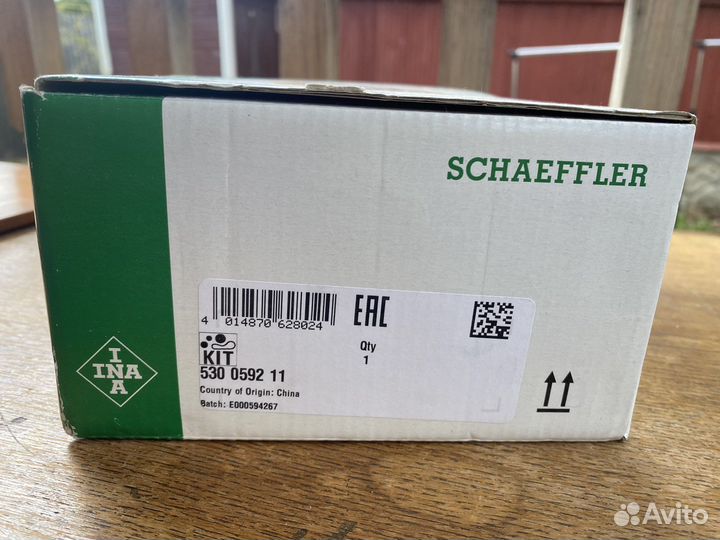 Комплект грм INA аналог VAG 04E 198 119