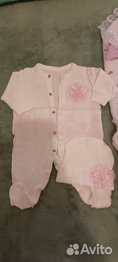 Комплект на выписку весна/лето