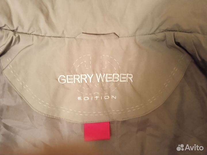 Куртка пальто стеганое gerry weber