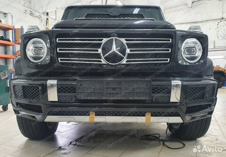 Юбка brabus Mercedes G-Class W 463 A