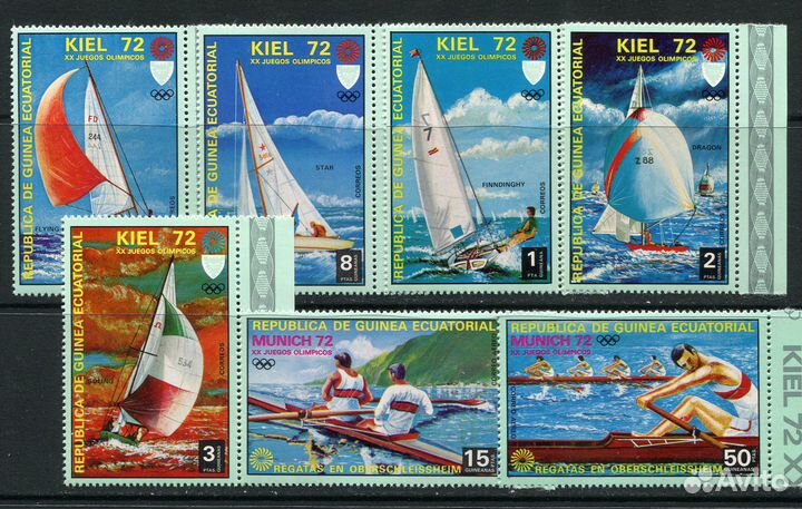 Почтовые марки Спорт ои футбол