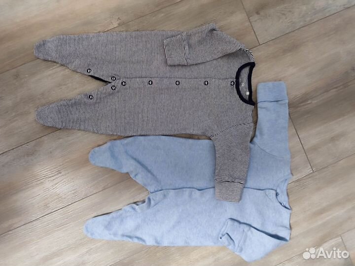 Пакет вещей на 1-2 месяца для мальчика