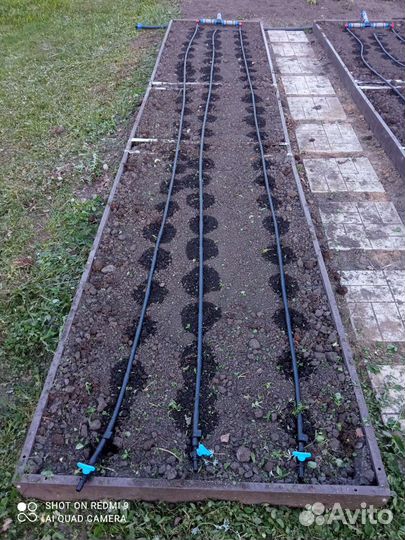 Монтаж систем капельного полива