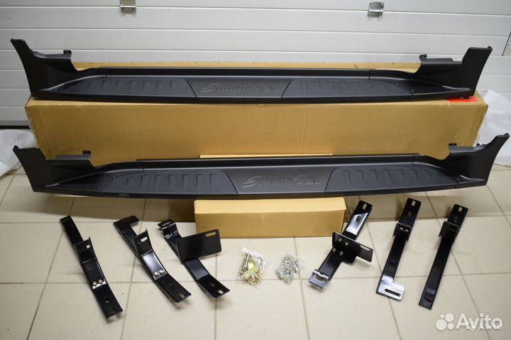 Hyundai Santa Fe 2006-2009г. пороги