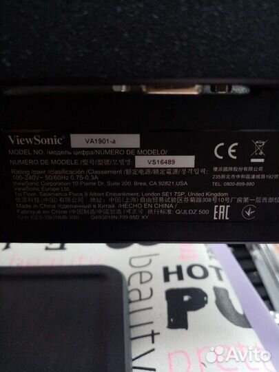 Монитор ViewSonic 19