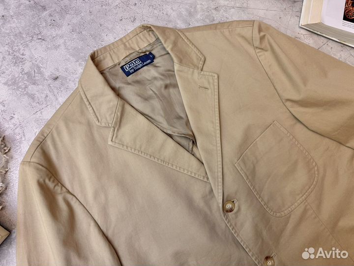 Пиджак Ralph Lauren Old Money оригинал хлопок
