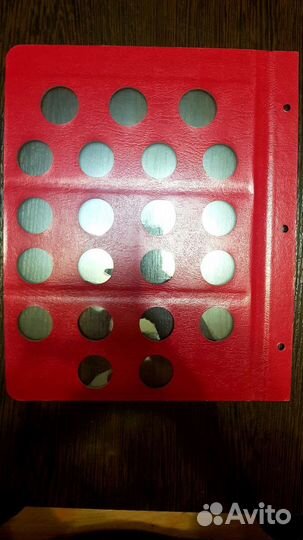 Листы для монет в альбом коллекционеръ