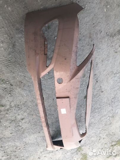 Передний бампер на хендай солярис