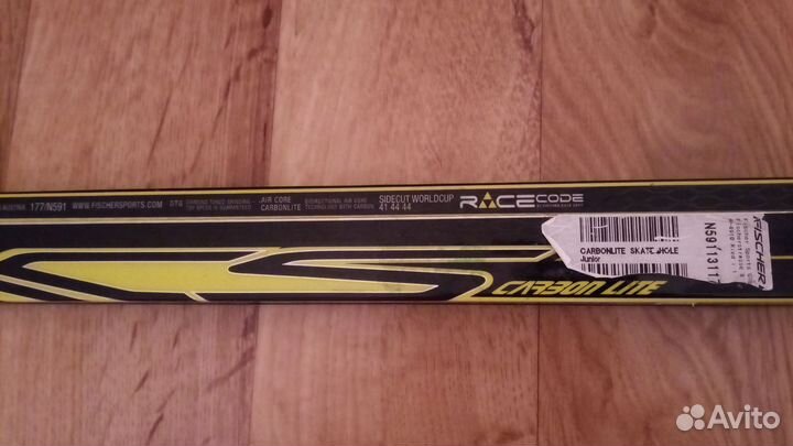 Лыжи беговые fisher коньковые 177, без крепления
