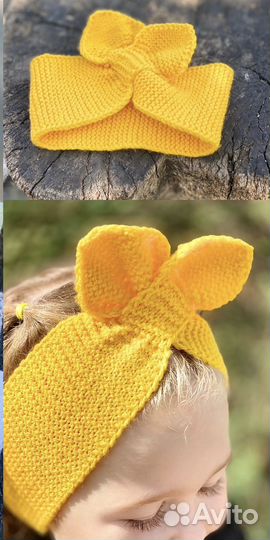 Вязаные повязки Солоха 1-3 года