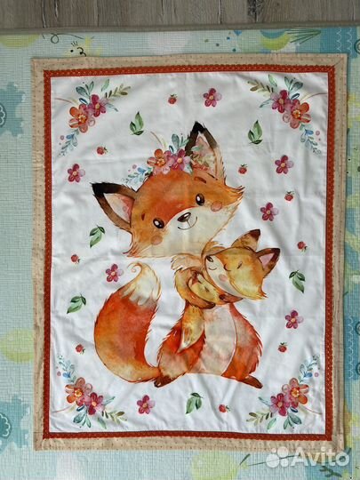 Детское покрывало ручная работа