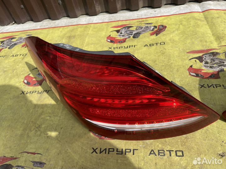 Фонари задние на mercedes W213