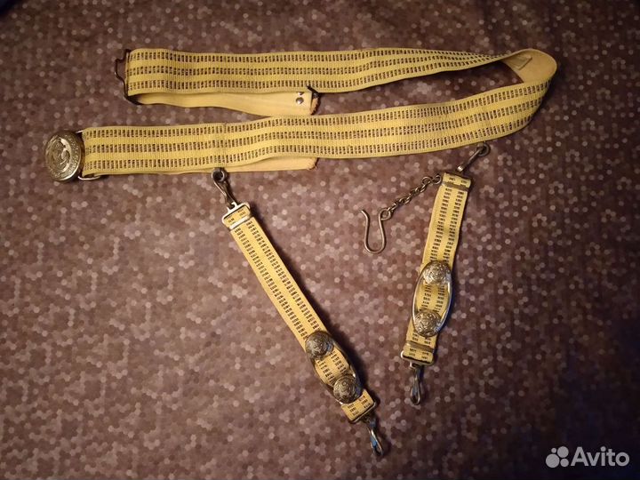 Пояс ремень вмс парадный офицерский СССР