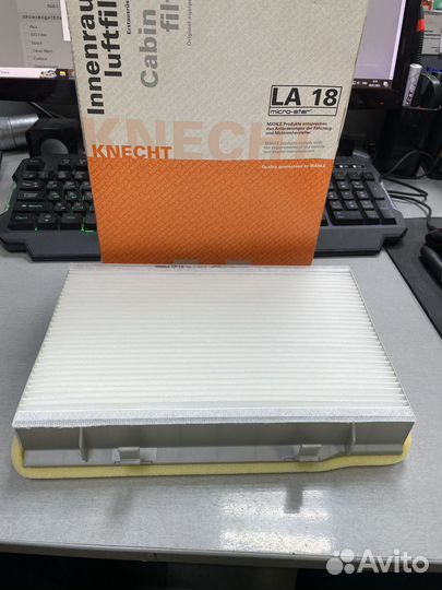 Фильтр салона mahle LA18 vw passat B3 B4