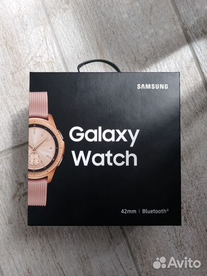 Смарт часы Samsung Galaxy Watch 42mm золото новые