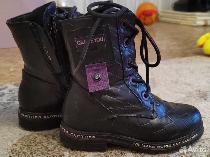 Сапоги осенние для девочки 30