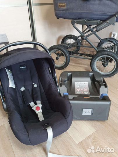Коляска 2 в 1 люлька и автокресло