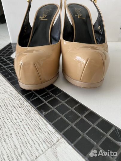 Брендовые туфли Saint Laurent на размер 37-37,5