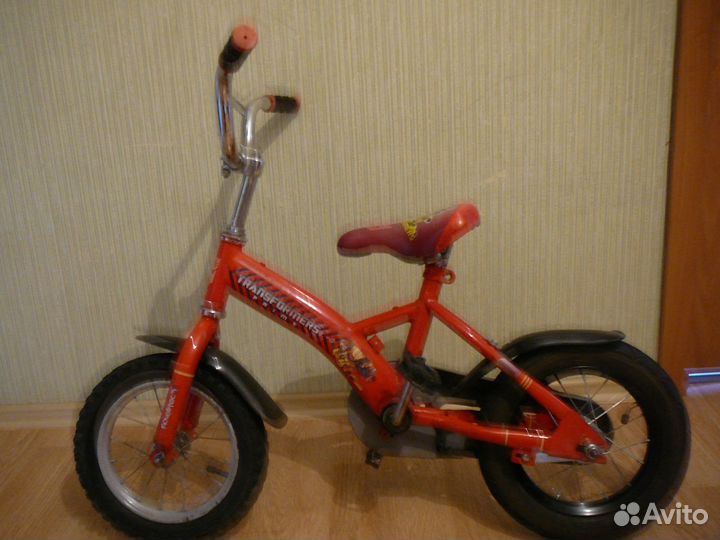Велосипед детский 12 дюймов стэлс Трансформеры