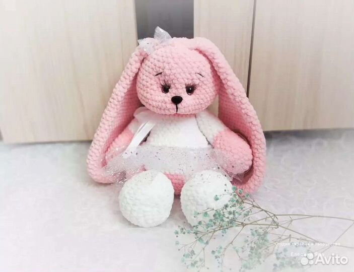 Зайка ручная работа