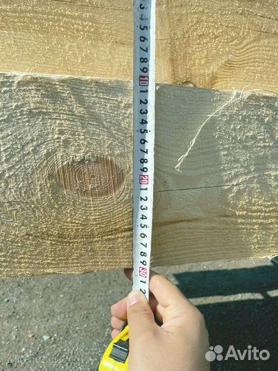 Доска обрезная 40х100х6000мм ГОСТ