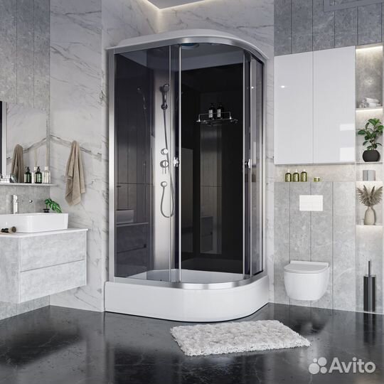 Душевая кабина Niagara Eco E120/80/26L/MT new