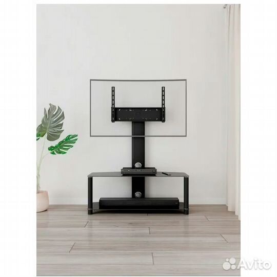 Стеклянная тумба под тв