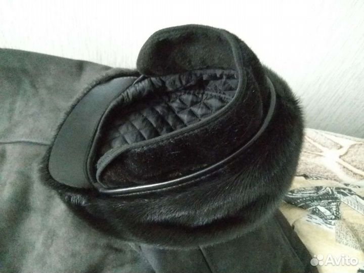 Меховая мужская кепка