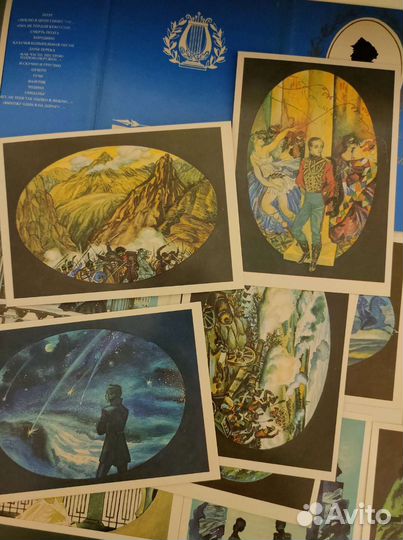 Наборы открыток искусство. Художники русские и сов